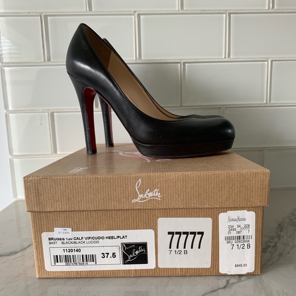 Christian Louboutin Bruges platform pump, 37.5 - Picture 7 of 7